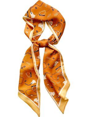 Women's Green Coffee Four Color Elegant Oblique Angle Scarves Bag Scarfs